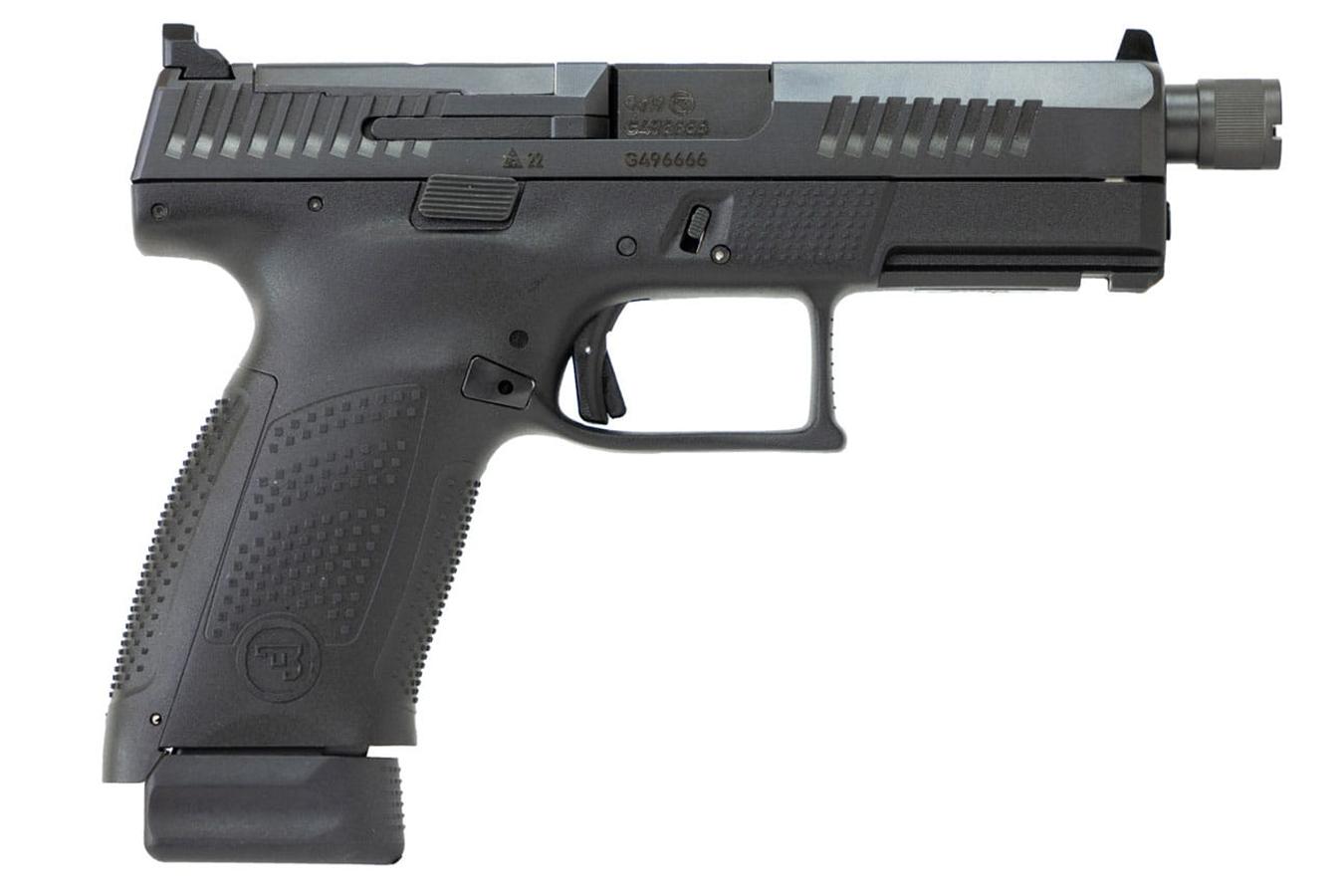 No. 25 Best Selling: CZ P10 COMPACT 9MM 4.6 IN THREADED BBL BACK OPTIC READ 