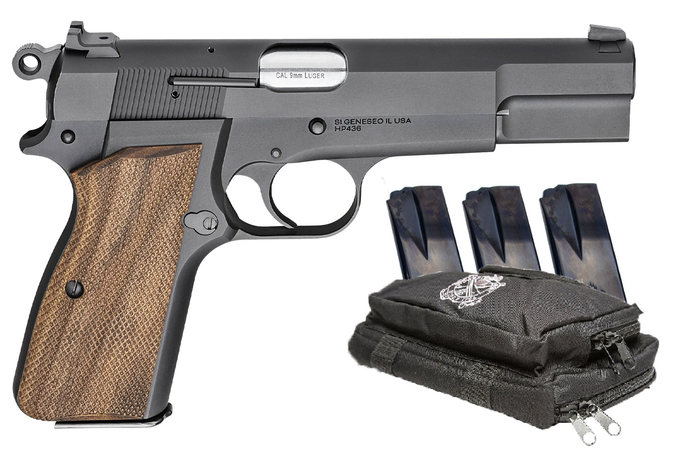 No. 23 Best Selling: SPRINGFIELD SA-35 9MM 4.7 IN BBL 15 RD MAG 4 MAGS / RANGE BAG