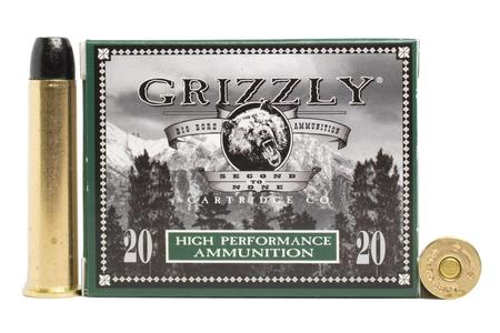 GRIZZLY AMMO 45-70 Govt 405 gr Lead Round Nose FP Cowboy 20/Box