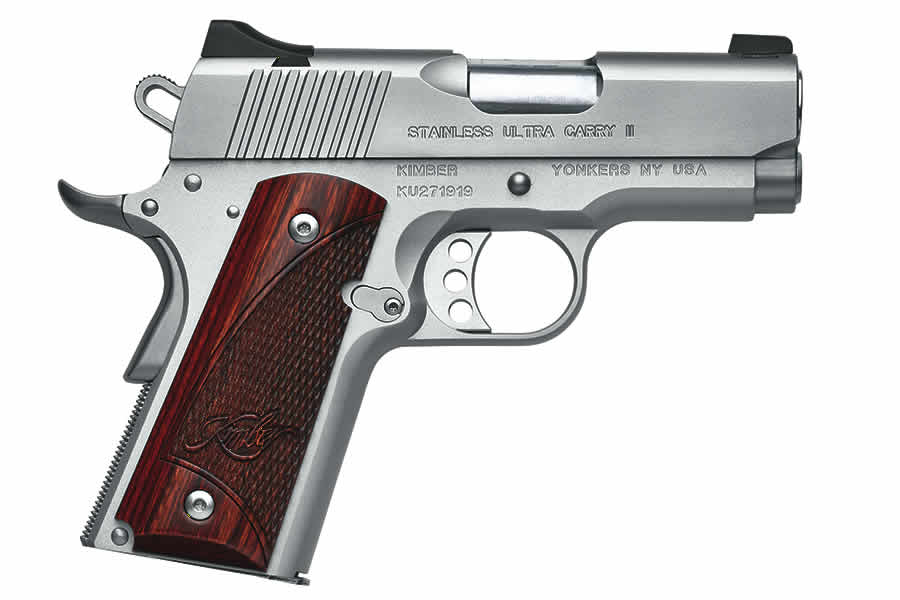No. 3 Best Selling: KIMBER STAINLESS ULTRA CARRY II .45 ACP