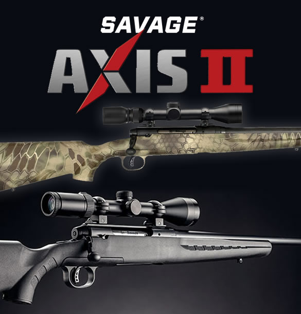 Savage Axis II Bolt-Action Rifles