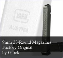 Glock 9mm 33 Round Factory Magazine