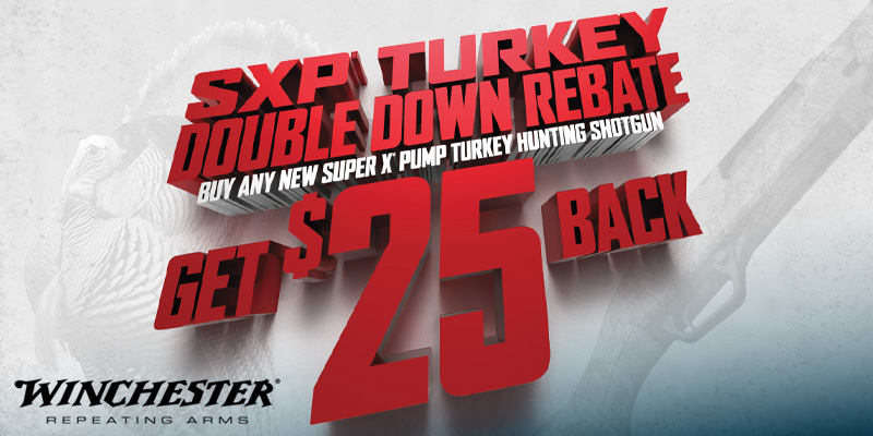 Rebate: SXP Double Down Turkey 