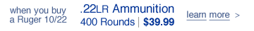 Federal AE22 22LR Ammo for Sale with Ruger 10/22