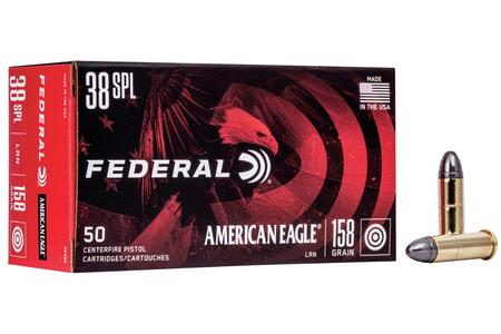 FEDERAL AMMUNITION 38 Special 158 gr LRN American Eagle 50/Box