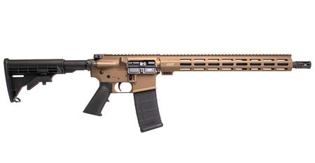 ALEX PRO FIREARMS Slim 5.56mm Carbine with 16 Inch Barrel and Burnt Bronze Finish