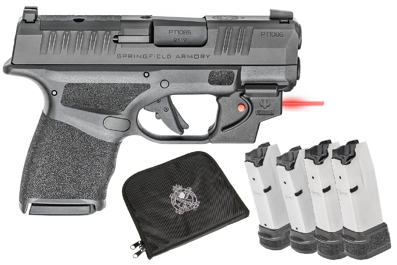 No. 16 Best Selling: SPRINGFIELD HELLCAT 9MM OPTIC READY 3 IN BBL LASER PACKAGE