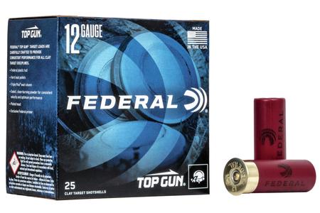 Federal 12 Gauge 2 3/4 Inch 8 Shot Top Gun Target 25/Box