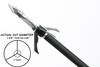 3 BLADE 3 PK 100 GR BROADHEAD 1824