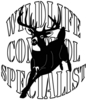 WILDLIFE CONTROL SPECIALIST DECAL OD2000