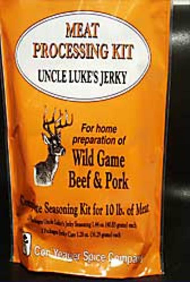 CON YEAGER SPICE CO UNCLE LUKE`S JERKY SEASONING KIT Vance Outdoors Inc.