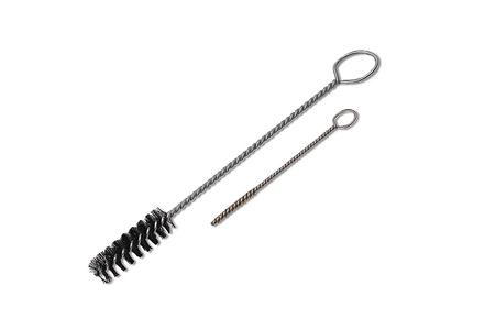 MUZZLELOADER BREECH PLUG BRUSH KIT WITH FIRE CHANNEL BRUSH AND NYLON CLEANING BR