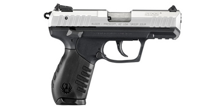 SR22 22LR RIMFIRE PISTOL SILVER ANODIZE