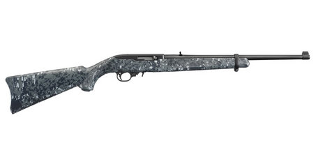 10/22 22LR NAVY BLUE DIGITAL CAMO RIFLE