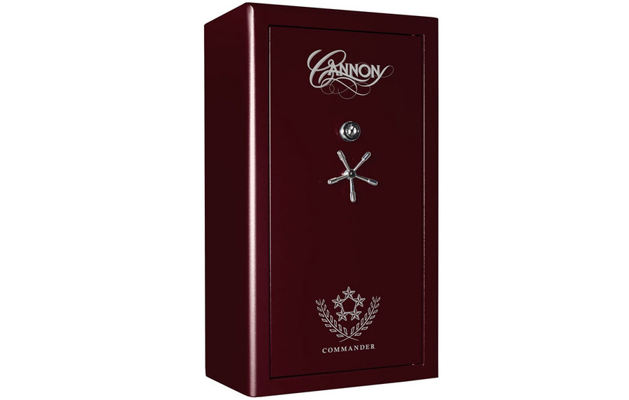 CANNON SAFE COMMANDER SERIES (EMP) 36 GUN BURGUNDY Sportsman's