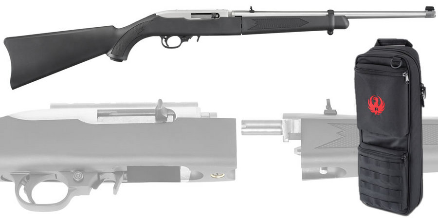 10/22 TAKEDOWN 22LR W/ NYLON CARRY CASE