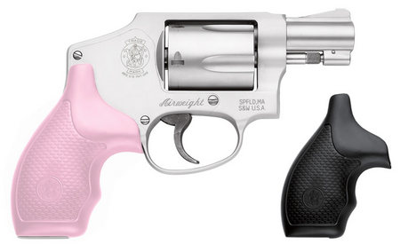 SMITH AND WESSON Model 642 38 Special J-Frame Revolver with Pink Grips