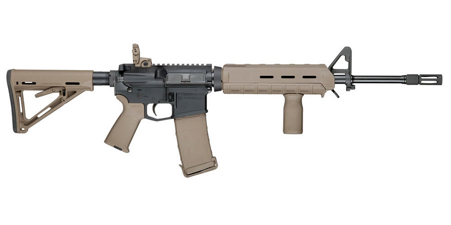 SMITH AND WESSON MP-15 MOE MID MAGPUL SERIES 5.56 FDE