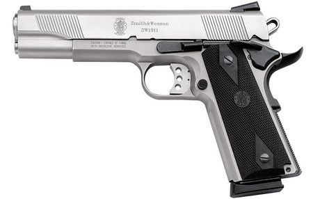 SMITH AND WESSON SW1911 45 ACP Stainless Centerfire Pistol
