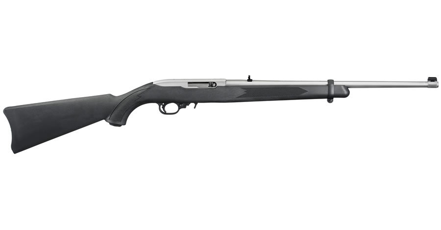No. 6 Best Selling: RUGER 10 22 CARBINE 22 LR AUTOLOADING RIFLE WITH SATIN STAINLESS BARREL