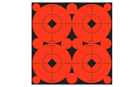 BIRCHWOOD CASEY 3-inch Red Self-Adhesive Target Spots (Pack of 40)