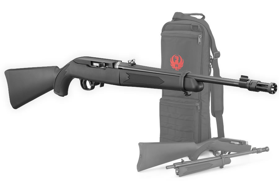 10/22 TAKEDOWN 22LR W/ FLASH SUPPRESSOR