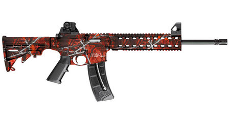SMITH AND WESSON MP15-22 22 LR Harvest Moon Orange Semi-Auto Rimfire Rifle