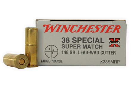 WINCHESTER AMMO 38 Special 148 gr Wadcutter Police Trade 50/Box