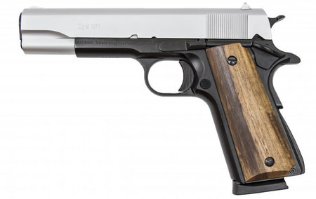 TISAS ZIG M1911 Classic 2-Tone 45 ACP with Walnut Grips