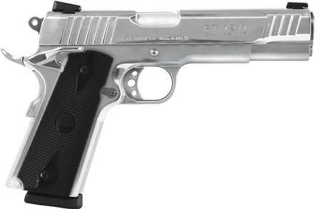 PT-1911 45ACP POLISHED STAINLESS PISTOL