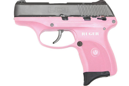 RUGER LC9 9mm Centerfire Pistol with Pink Grip Frame