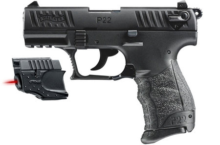 WALTHER P22 22LR Rimfire Pistol with Laser