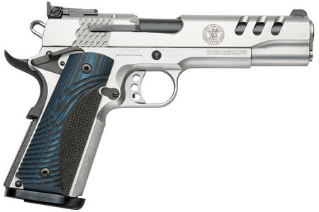 SMITH AND WESSON SW1911 45ACP STAINLESS WITH PORTS