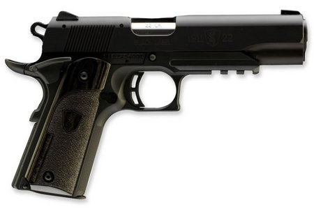 BROWNING FIREARMS 1911-22 Black Label 22LR Full-Size Rimfire Pistol with Rail