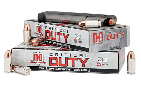 HORNADY 9mm Luger +P 135 gr FlexLock Critical Duty 50/Box (LE)