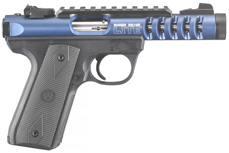 RUGER 22/45 Lite 22 LR Blue Anodize Rimfire Pistol