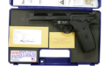 SMITH AND WESSON 22A 22LR Police Trade-in Rimfire Pistols