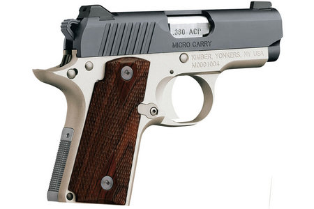 KIMBER Micro Carry Rosewood Two-Tone 380 Auto Carry Conceal Pistol
