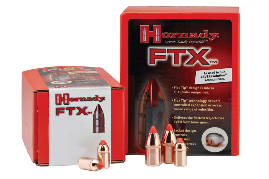 Hornady 44 Cal 430 225 Gr FTX 44 Mag 100 Box Sportsman s Outdoor 
