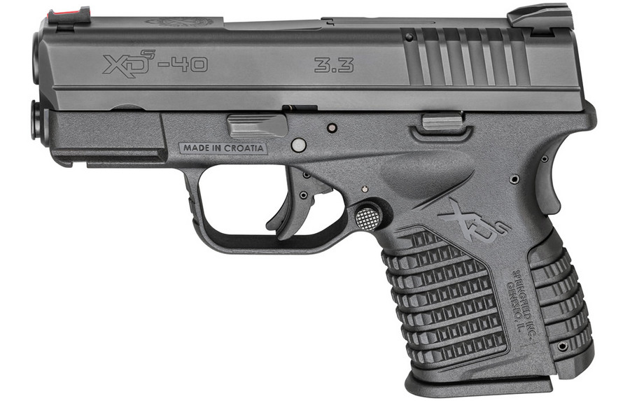 Springfield Xds 33 Single Stack 40 Sandw Black Essentials Package 