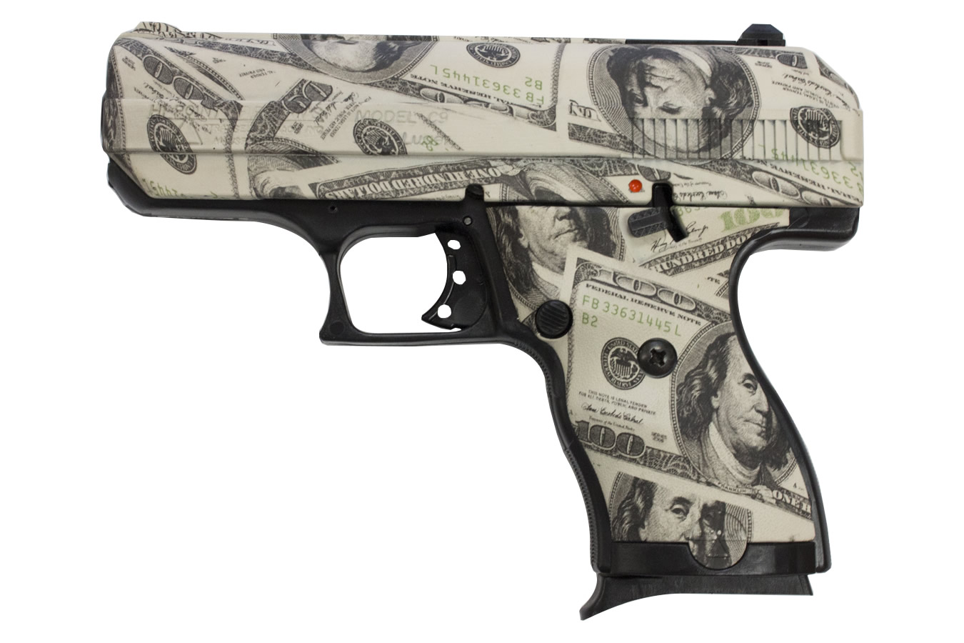 hi-point-c9-9mm-with-hundred-dollar-100-bill-finish-sportsman-s