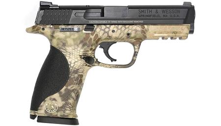 SMITH AND WESSON MP9 9mm Full-Size Kryptek Pistol with No Thumb Safety