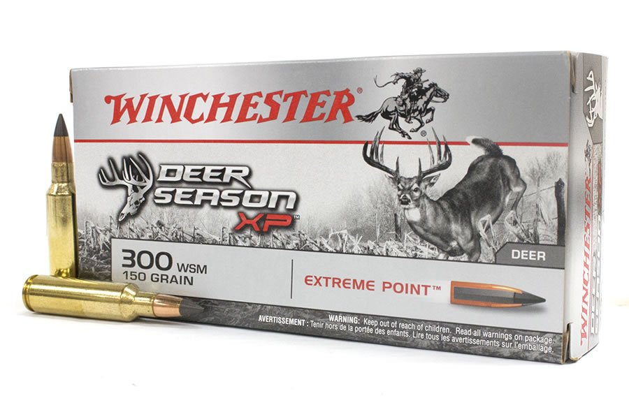 Winchester 300 WSM 150 Gr Extreme Point Deer Season XP 20 Box 
