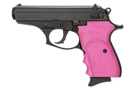 BERSA Thunder 380 Carry Conceal Pistol with Pink Rubber Grips