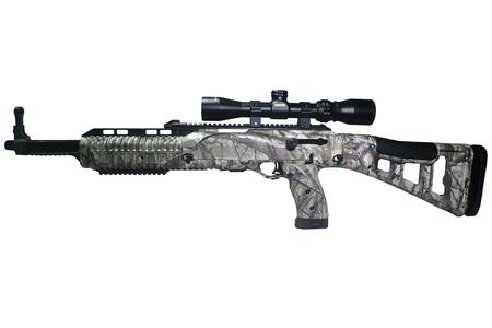 HI POINT 995 Hunter 9mm Carbine with Woodland Style Camo Finish and Konus 1.5-5x32 Scope