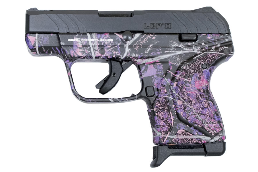 No. 12 Best Selling: RUGER LCP II 380 ACP BLACK/MUDDY GIRL CAMO