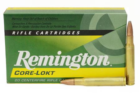 Remington 30-06 Springfield 165 gr Core-Lokt PSP 20/Box