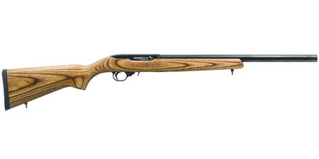 RUGER 10/22 Target 22LR Rimfire Rifle with Brown Laminate Stock