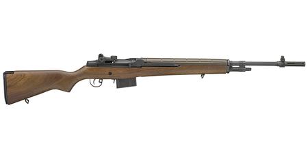 SPRINGFIELD M1A Loaded 308 with Walnut Stock and Carbon Steel Barrel
