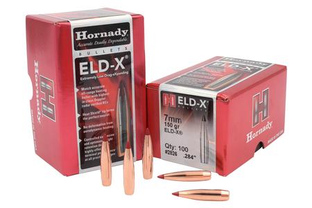 HORNADY 7mm (.284) 150 gr ELD-X 100/Box